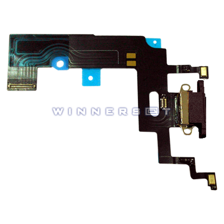 Flex conector de carga iPhone XR Negro