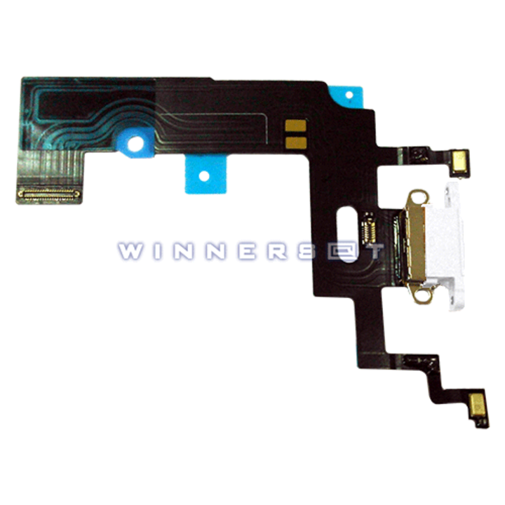 Flex conector de carga iPhone XR Blanco
