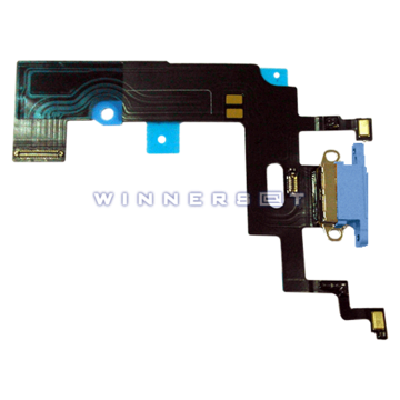 Flex conector de carga iPhone XR Azul