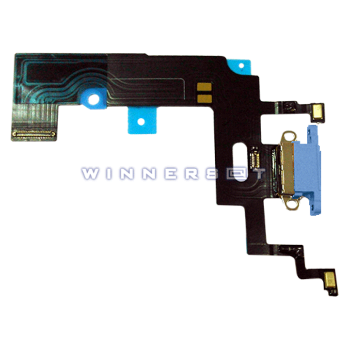 Flex conector de carga iPhone XR Azul