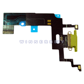 Flex conector de carga iPhone XR Amarillo