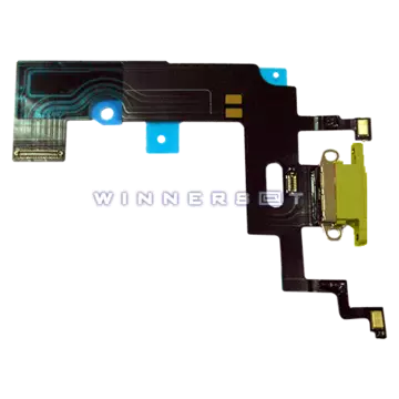Flex conector de carga iPhone XR Amarillo