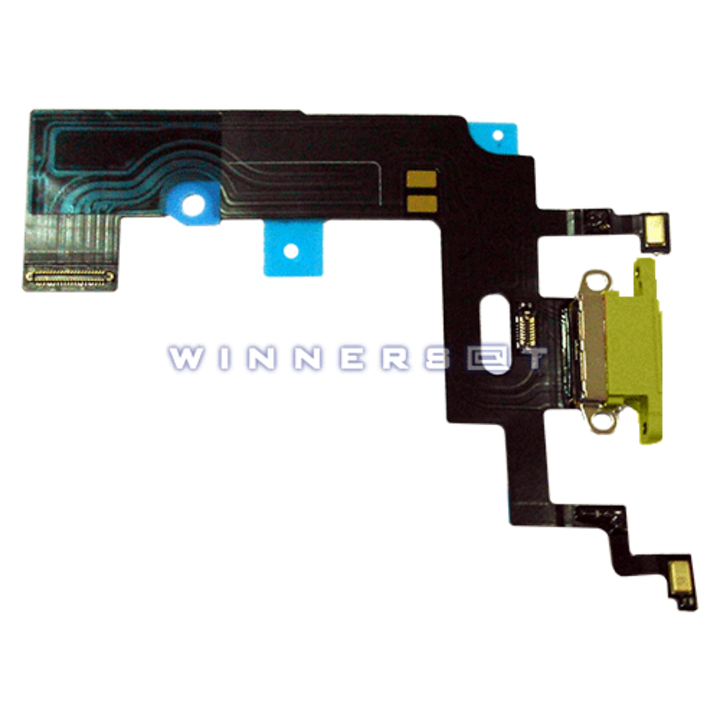 Flex conector de carga iPhone XR Amarillo