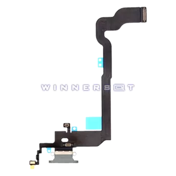 Flex conector de carga iPhone XS Gris