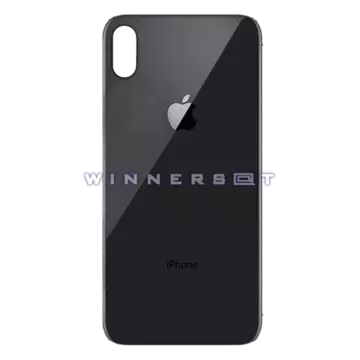 Tapa trasera iPhone XS Max Gris espacial Original