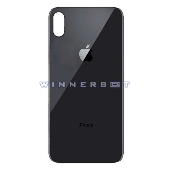 Tapa trasera iPhone XS Max Gris espacial Original
