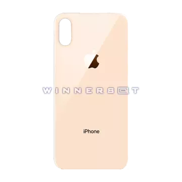 Tapa trasera iPhone XS Max Oro Original