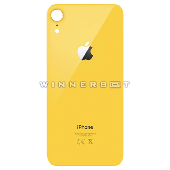 Tapa trasera iPhone XR Amarilla Original