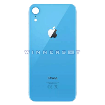 Tapa trasera iPhone XR Azul Original