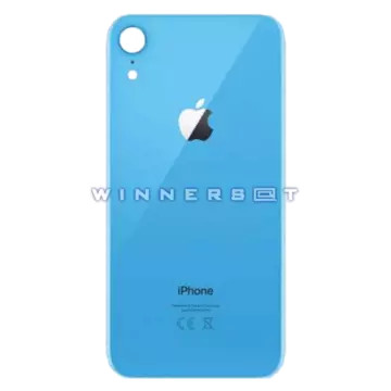 Tapa trasera iPhone XR Azul Original