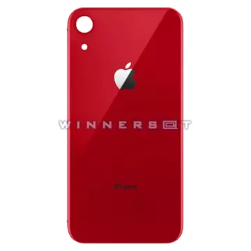 Tapa trasera iPhone XR Roja Original