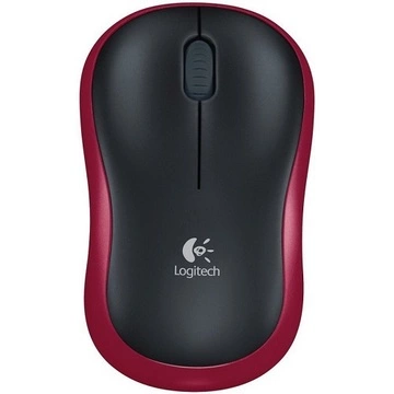 Logitech M185 Raton Inalambrico 1000dpi rojo