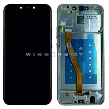 Pantalla con marco Huawei Mate 20 Lite Negra