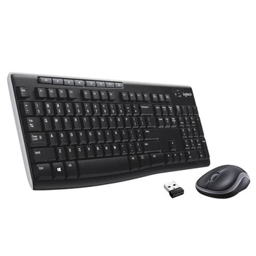 Teclado y Ratón Inalámbricos Logitech  Combo MK270