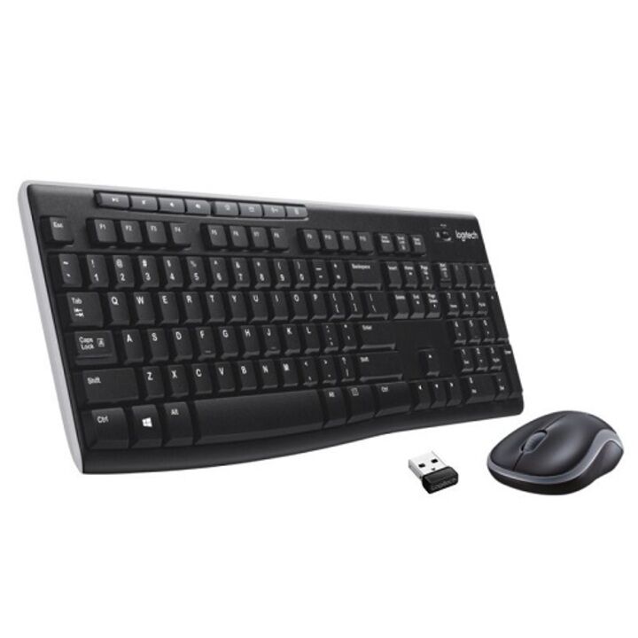 Teclado y Ratón Inalámbricos Logitech  Combo MK270