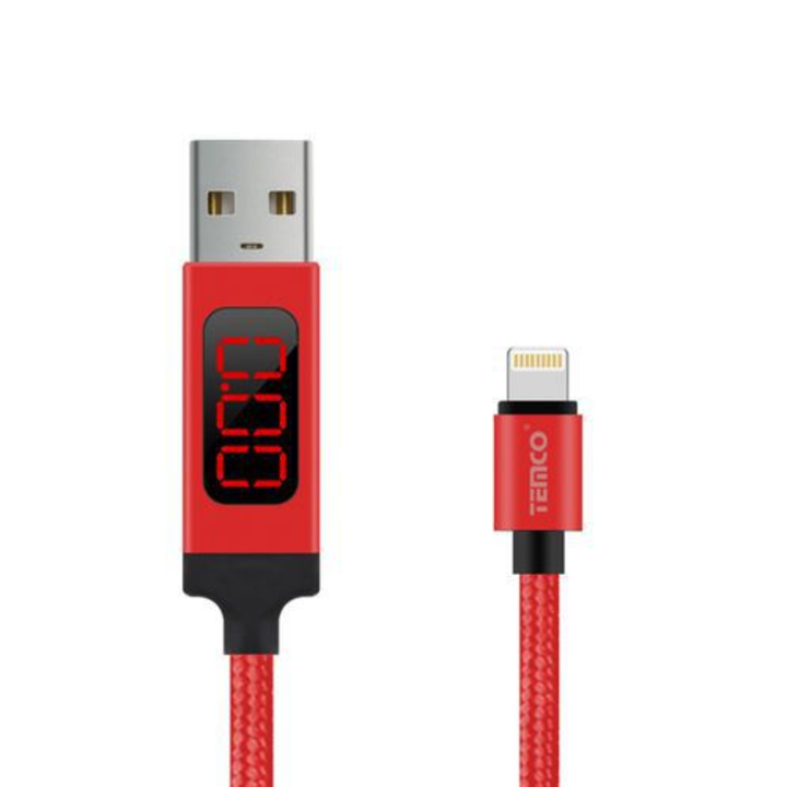 Cable Digital LED 3A 1m Apple Rojo
