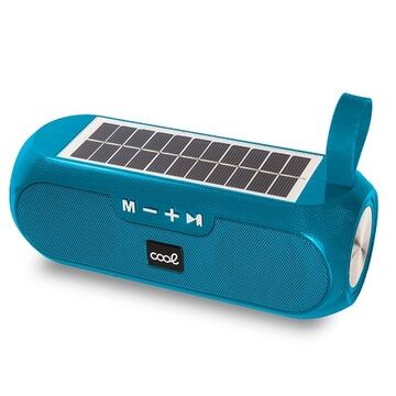 Altavoz Bluetooth Glasgow Azul (10W) Panel Solar
