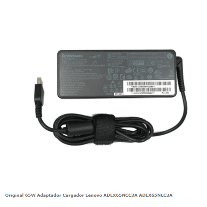 Cargador Original Lenovo ADLX65YCC3A