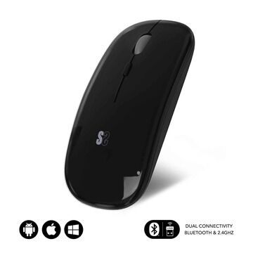 Ratón Subblim Dual Flat batería recargable