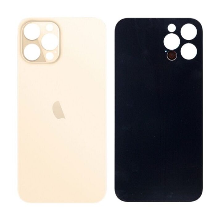 Tapa trasera iPhone 12 Pro Max Dorado Original