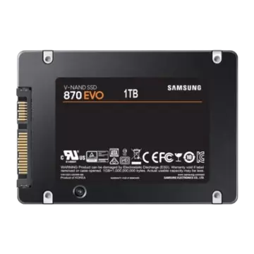 Disco Duro Samsung 870 EVO SSD 2.5" 1TB SATA3 