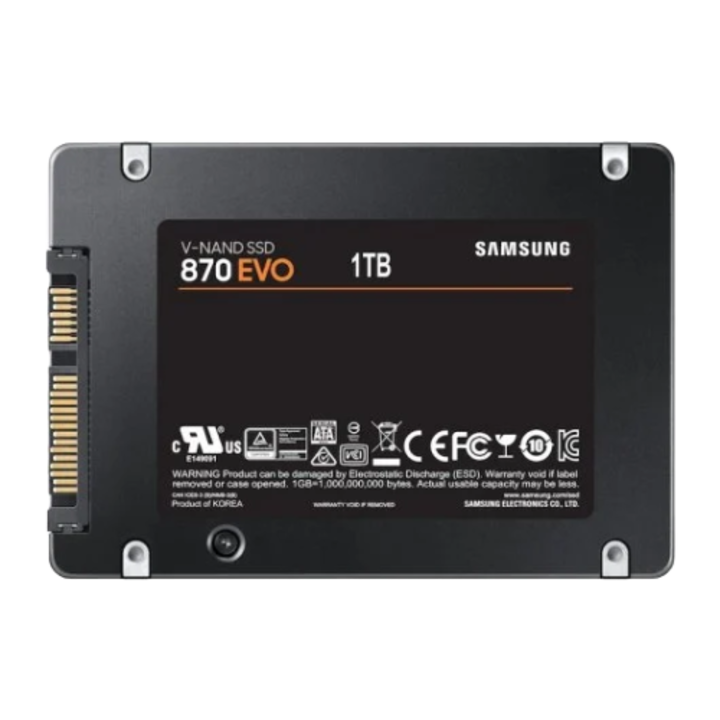 Disco Duro Samsung 870 EVO SSD 2.5" 1TB SATA3
