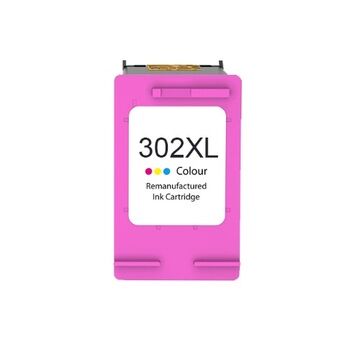 HP 302XL Color Cartucho de Tinta Remanufacturado