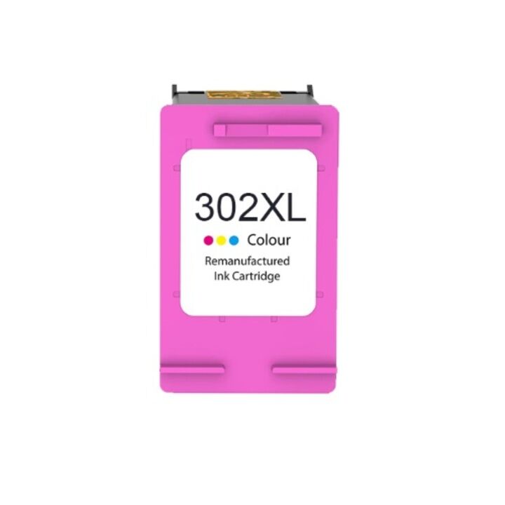 HP 302XL Color Cartucho de Tinta Remanufacturado