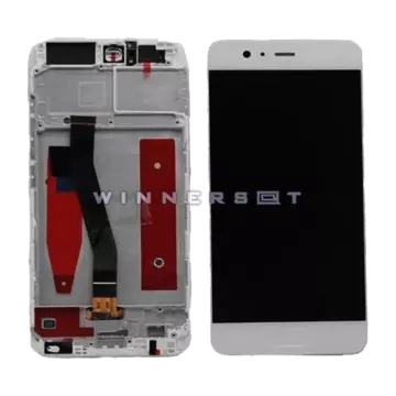 Pantalla con marco Huawei P10 Blanca