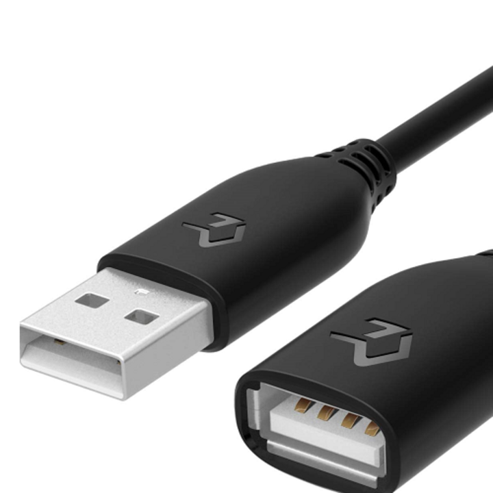 Cable alargador USB 2.0 macho a hembra (1.8 m)