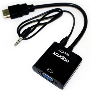 Approx Adaptador HDMI a VGA + Audio
