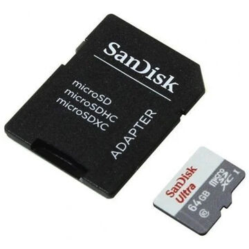 Memoria SanDisk Ultra 64GB con Adaptador 100MB/s
