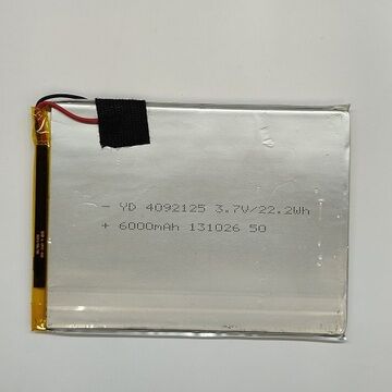 YD 4092125 3,7V 12,4x9,2x0,4