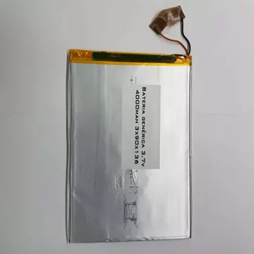 Bateria genérica 3.7v 4000mah 3x90x136