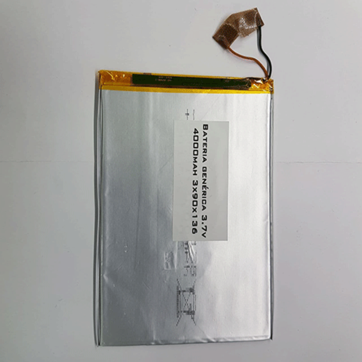 Bateria genérica 3.7v 4000mah 3x90x136