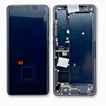 Pantalla Mi Note 10 Service Pack Negra