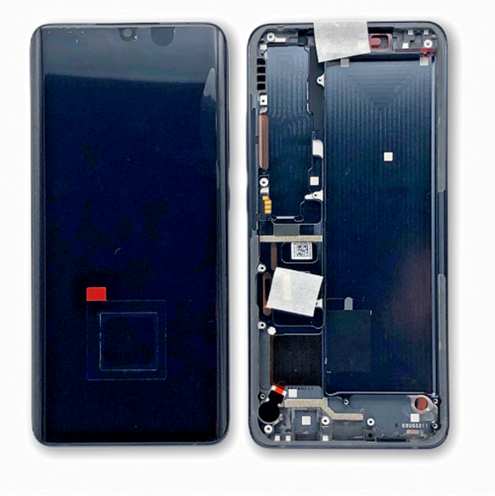 Pantalla Mi Note 10 Service Pack Negra
