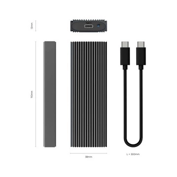 Caja Externa para Disco SSD M.2 NVMe Aisens