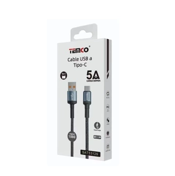 Cable USB a Tipo C QuickCharge 3.0 5A 1M