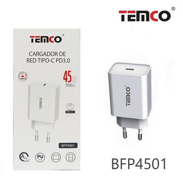 CARGADORES DE RED PD45W TIPO C