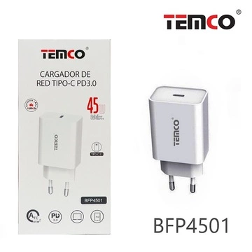 CARGADORES DE RED PD45W TIPO C