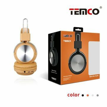 Cascos Inalámbricos TBS01 Temco Plateado