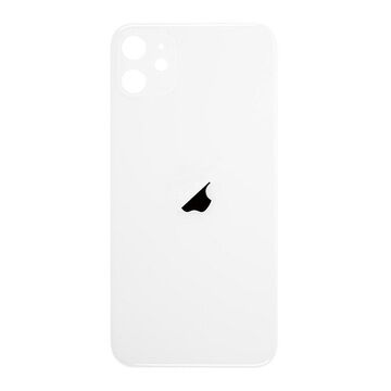 Tapa trasera iPhone 11 negra blanco