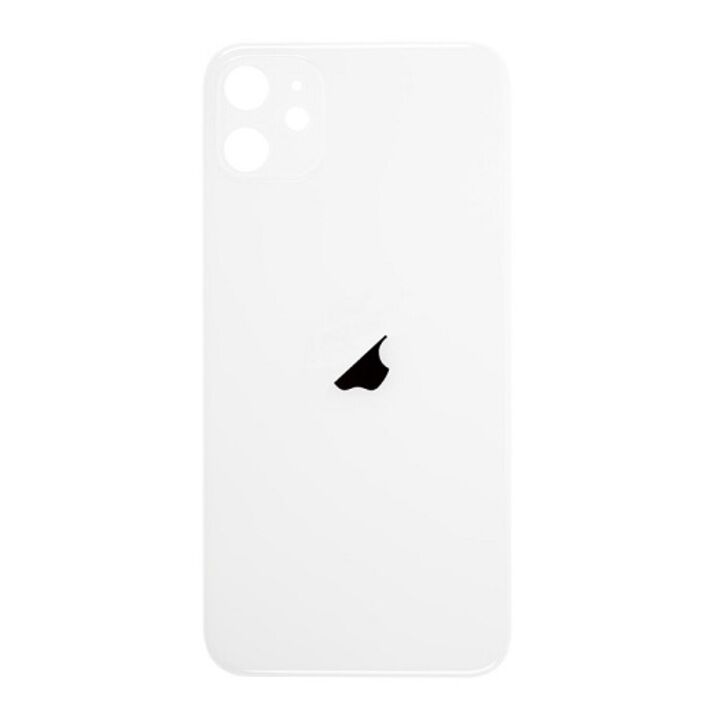 Tapa trasera iPhone 11 negra blanco