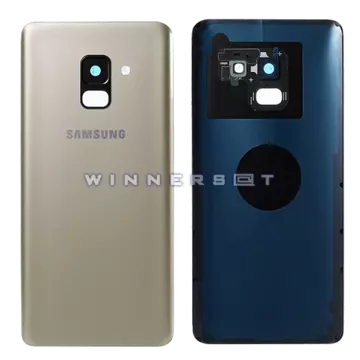 Tapa trasera Galaxy A8 (2018) Dorada Original
