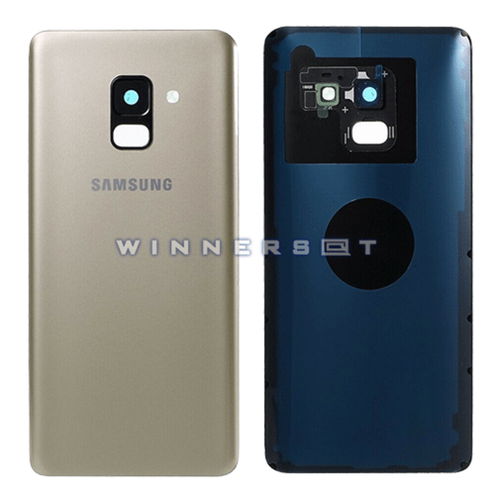 Tapa trasera Galaxy A8 (2018) Dorada Original