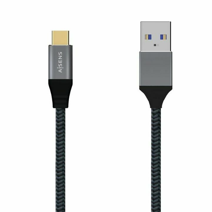 Cable USB 3.1 Aisens A107-0633 USB Tipo-C Macho 2m
