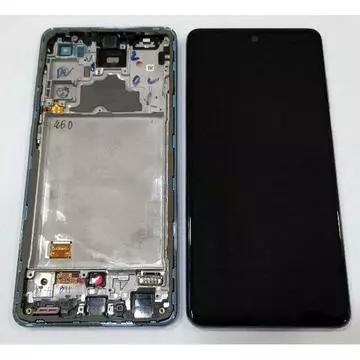 Pantalla Samsung A72 Service Pack 2021 Azul