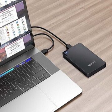 Caja Externa de 2.5" Aisens ASE-2520B/ USB 3.1