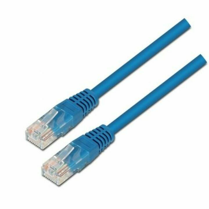 Cable de Red RJ45 UTP Aisens A133-0192/ 2m/ Azul